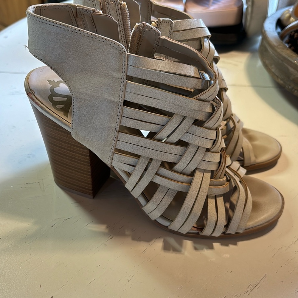 Fergalicious sandals with heels